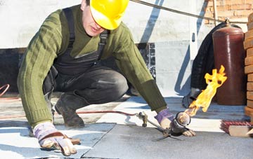 Pismire Hill flat roof construction